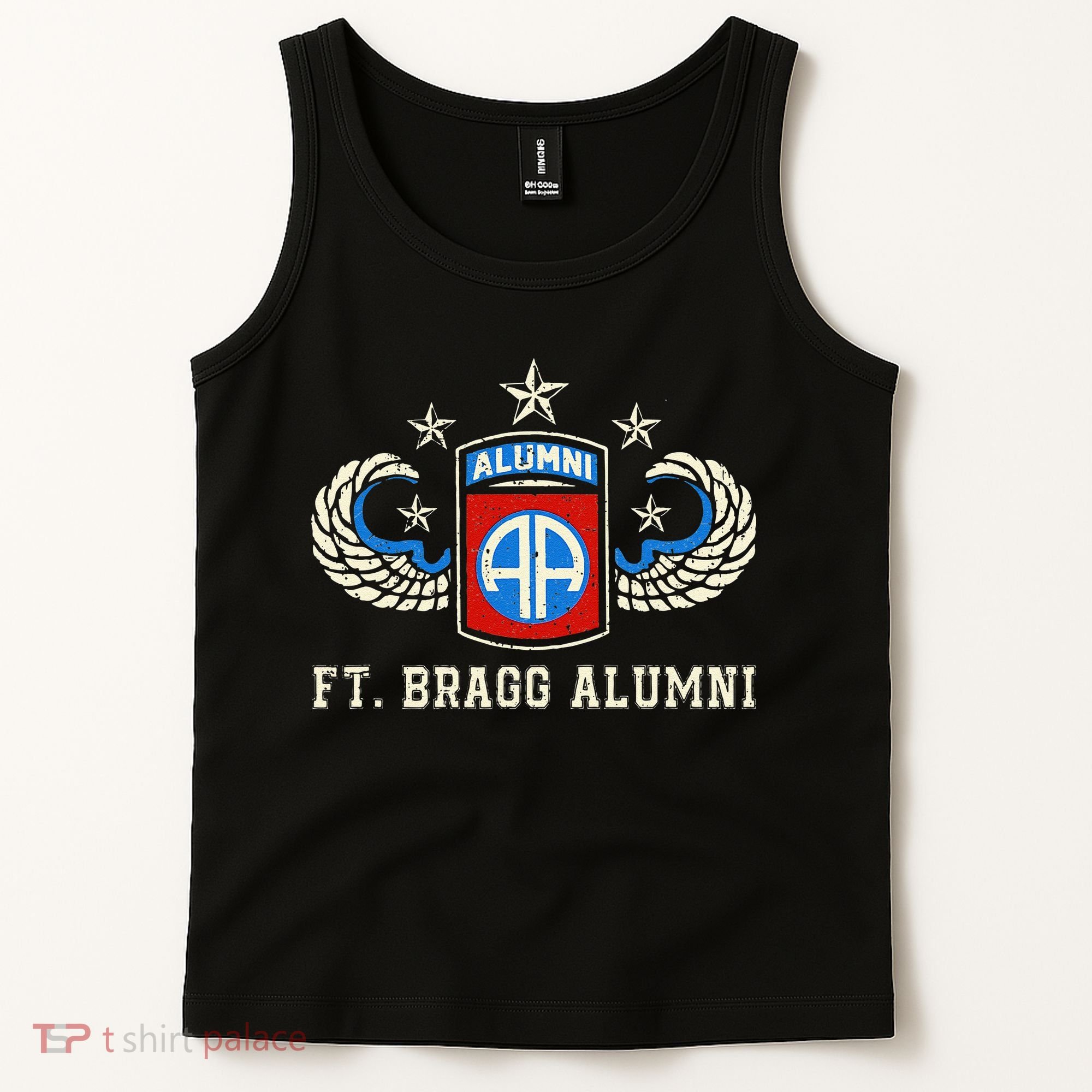 Ft Bragg Alumni Army 82nd Airborne Division Paratrooper Tank Top