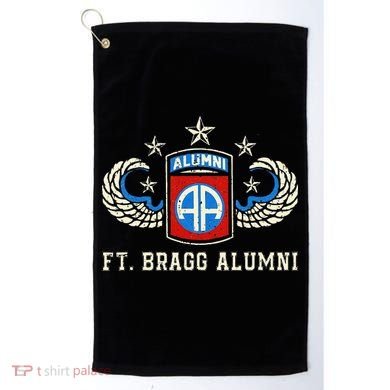 Ft Bragg Alumni Army 82nd Airborne Division Paratrooper Golf Towel
