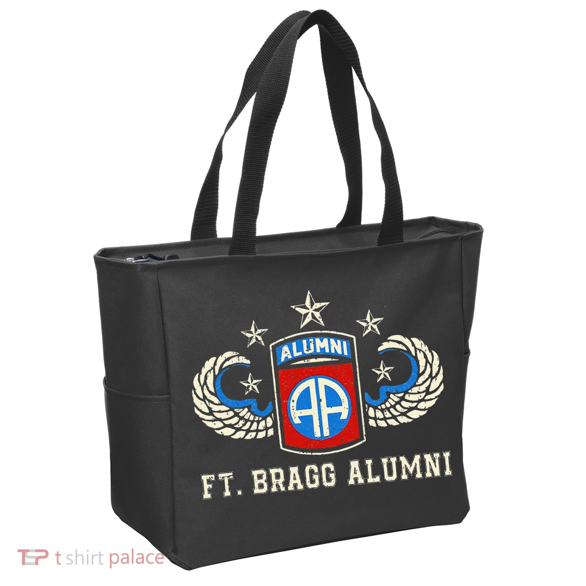 Ft Bragg Alumni Army 82nd Airborne Division Paratrooper Tote Bag