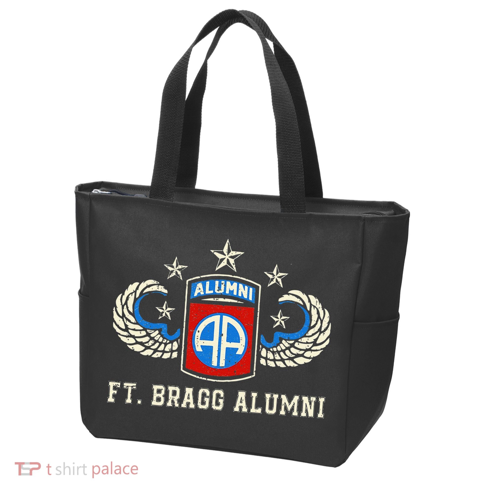 Ft Bragg Alumni Army 82nd Airborne Division Paratrooper Tote Bag