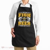 Funny Beer And Fish Apron thumb 2