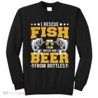 Funny Beer And Fish Sweatshirt thumb 0