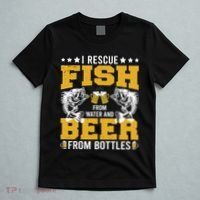 Funny Beer And Fish T-Shirt thumb 5