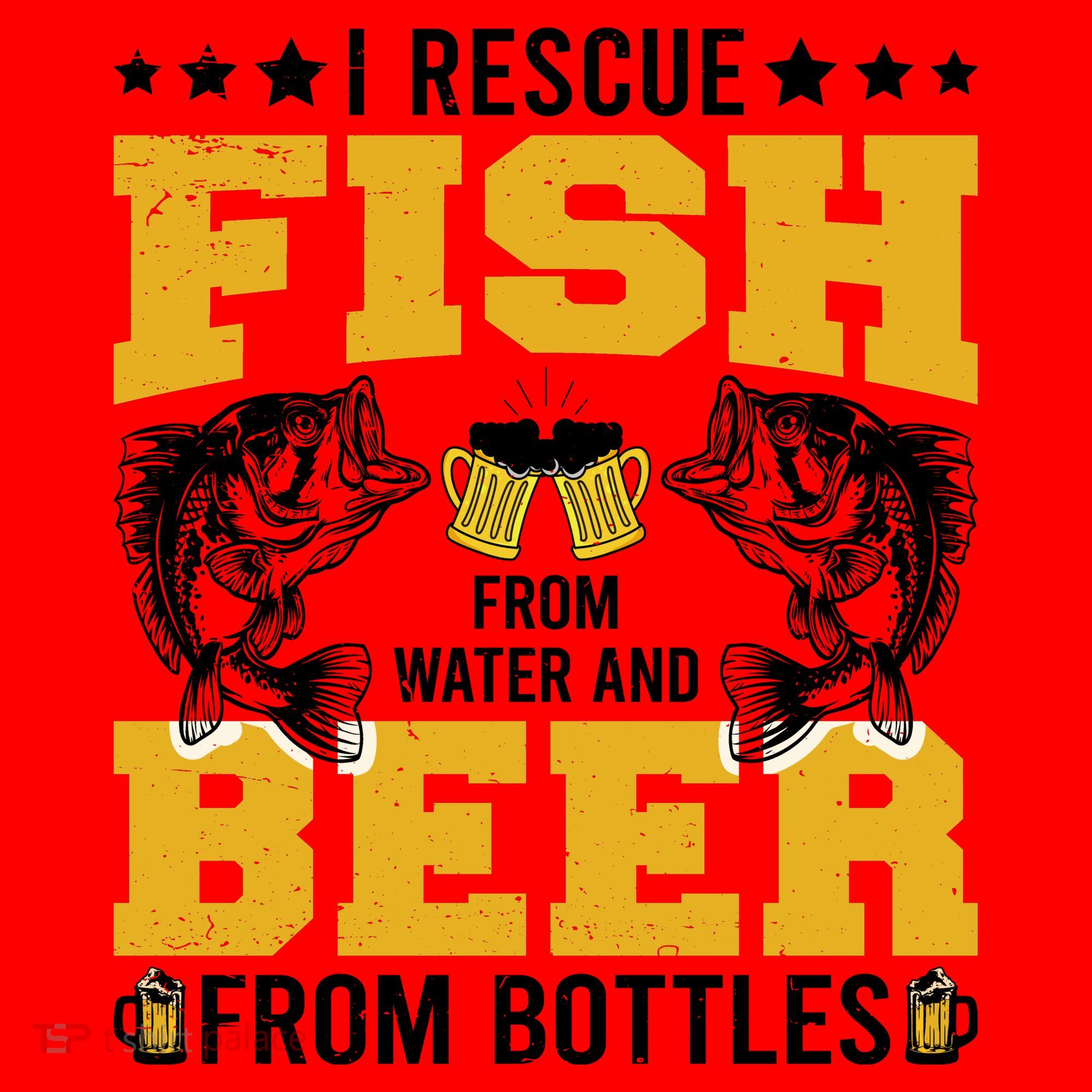 Funny Beer And Fish Santa Hat