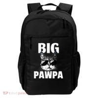 Funny Black And White Cat Kitten Big Pawpa Backpack thumb 0