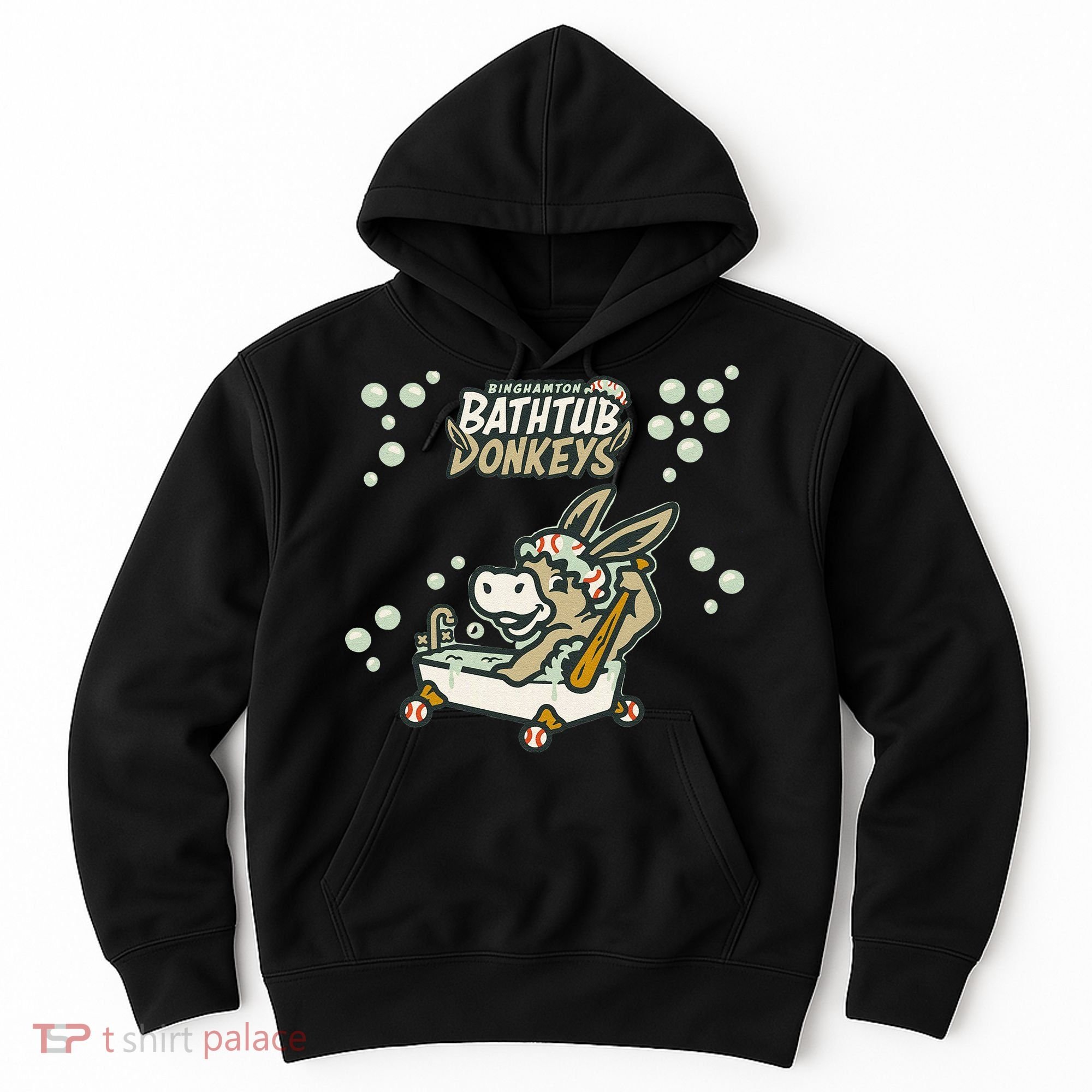 Funny Binghamton Bathtub Donkey Gift Hoodie