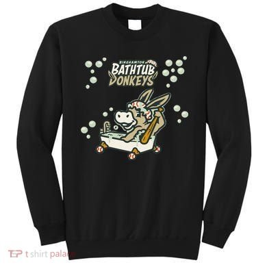 Funny Binghamton Bathtub Donkey Gift Sweatshirt