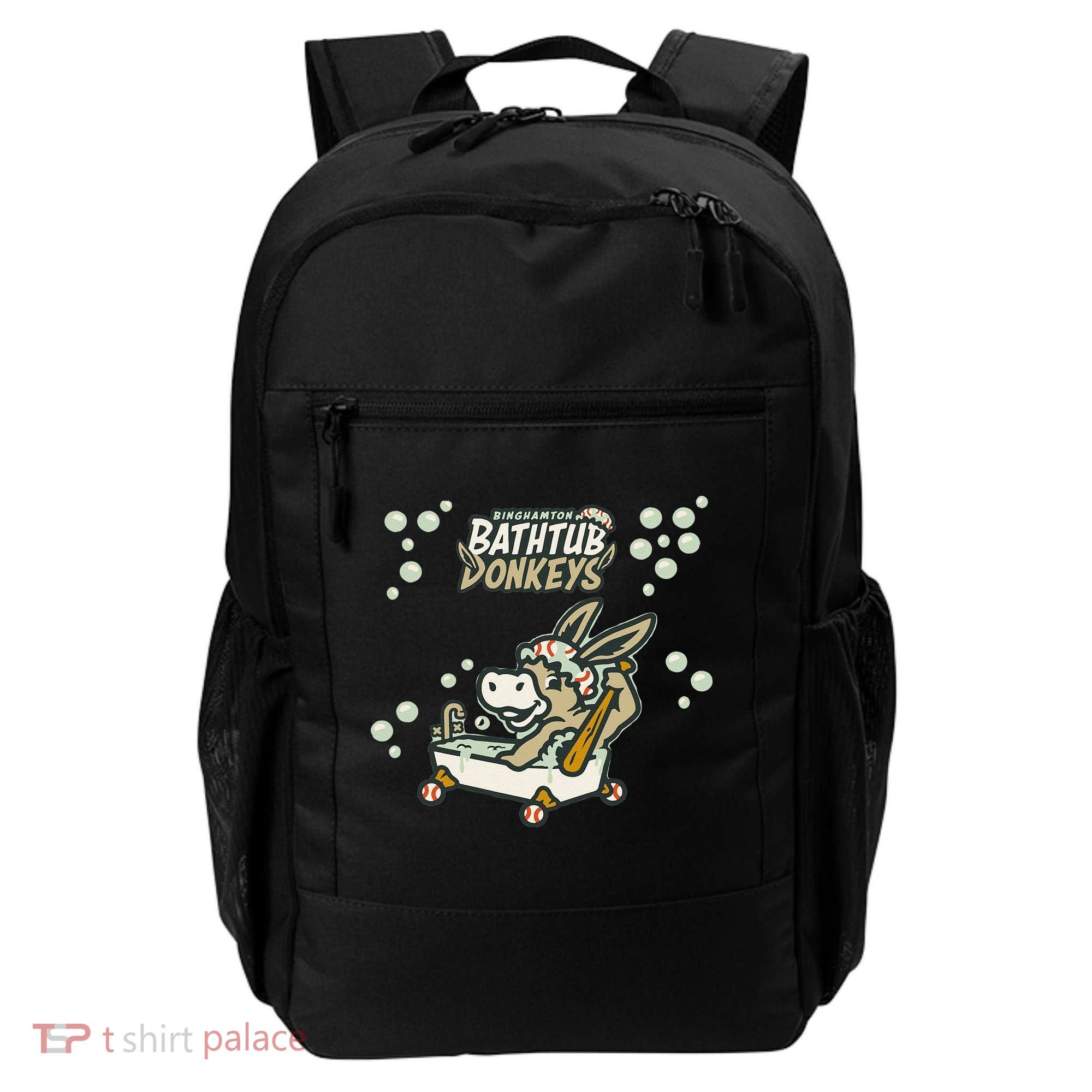 Funny Binghamton Bathtub Donkey Gift Backpack