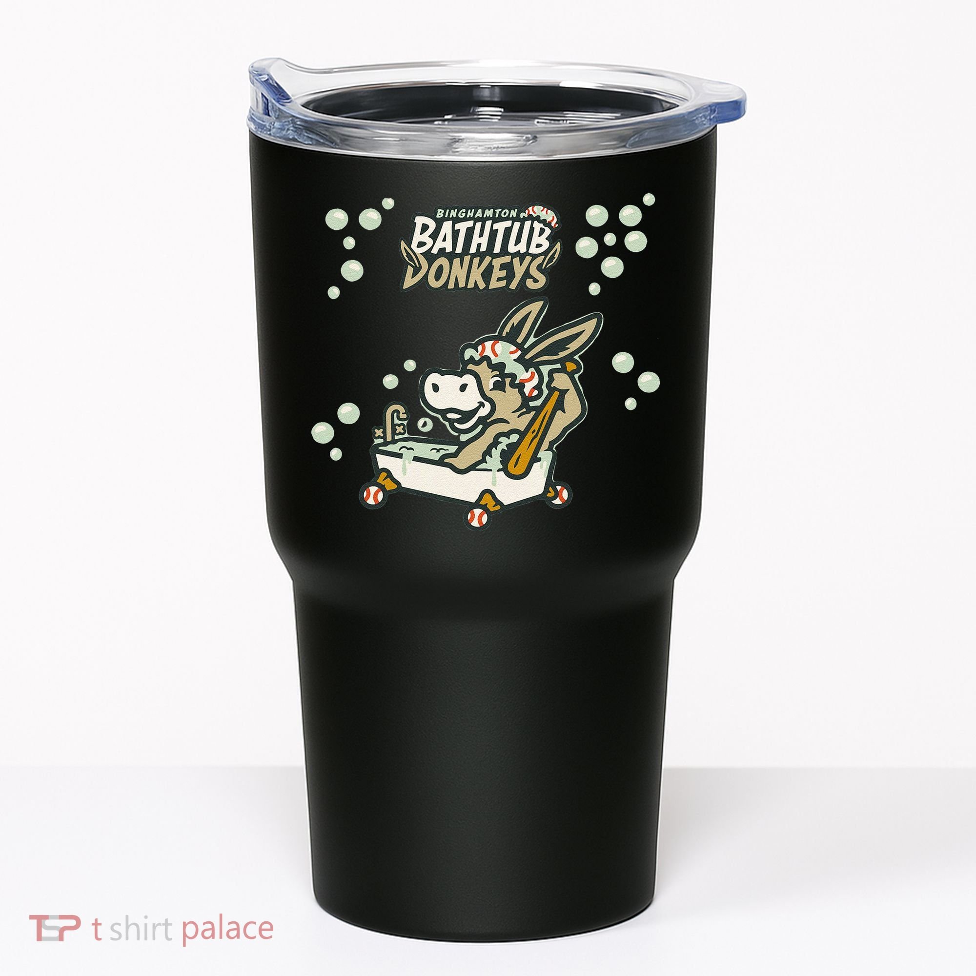 Funny Binghamton Bathtub Donkey Gift Tumbler