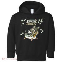 Funny Binghamton Bathtub Donkey Gift Toddler Hoodie thumb 0