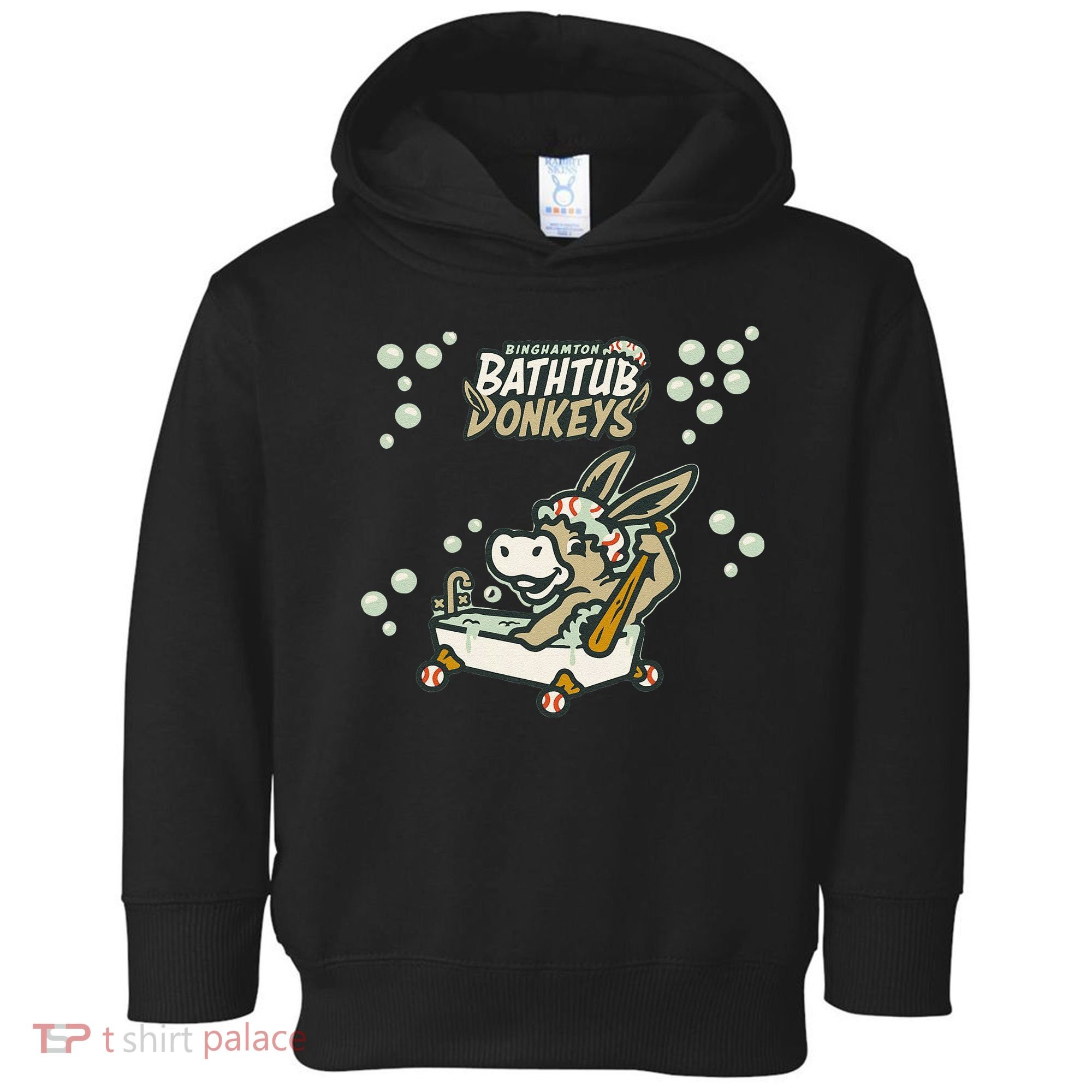 Funny Binghamton Bathtub Donkey Gift Toddler Hoodie