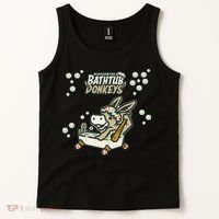 Funny Binghamton Bathtub Donkey Gift Tank Top thumb 2