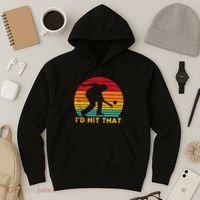 Funny Bocce Ball Retro ID Hit That Hoodie thumb 3