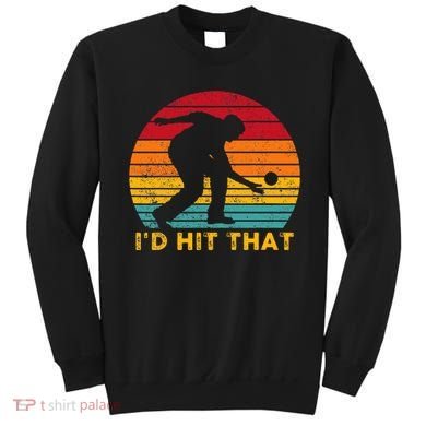 Funny Bocce Ball Retro ID Hit That Sweatshirt