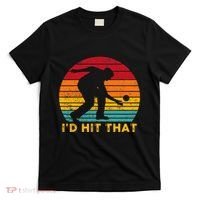 Funny Bocce Ball Retro ID Hit That T-Shirt thumb 0