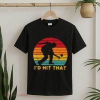 Funny Bocce Ball Retro ID Hit That T-Shirt thumb 2