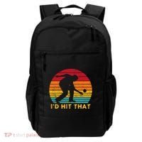 Funny Bocce Ball Retro ID Hit That Backpack thumb 0