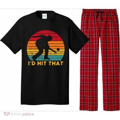 Funny Bocce Ball Retro ID Hit That Pajama Set