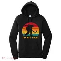 Funny Bocce Ball Retro ID Hit That Women's Hoodie thumb 0