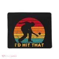Funny Bocce Ball Retro ID Hit That Mousepad thumb 0