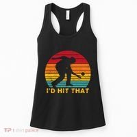 Funny Bocce Ball Retro ID Hit That Women's Tank Top thumb 0