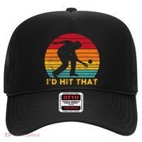 Funny Bocce Ball Retro ID Hit That Hat thumb 0