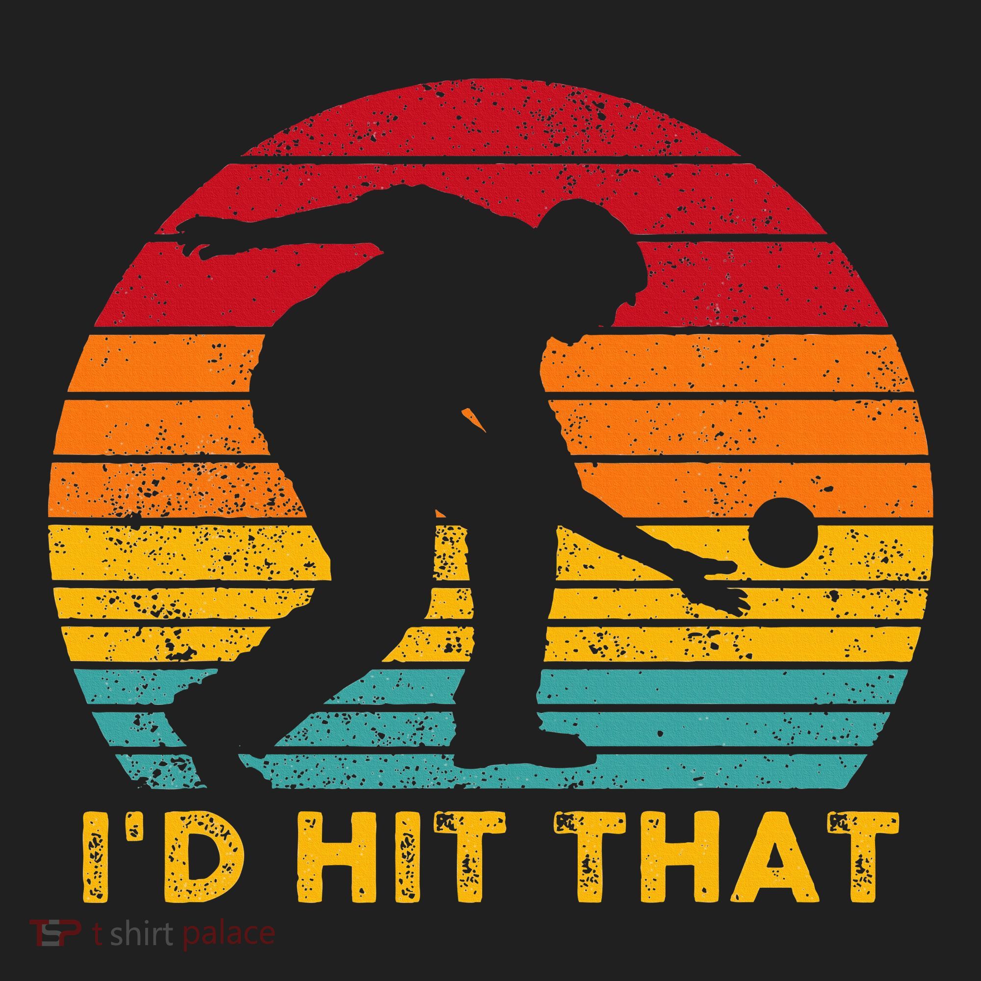 Funny Bocce Ball Retro ID Hit That Hat