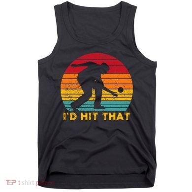 Funny Bocce Ball Retro ID Hit That Tank Top