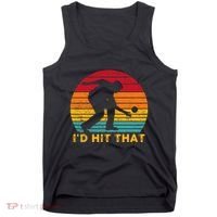 Funny Bocce Ball Retro ID Hit That Tank Top thumb 0