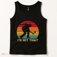 Funny Bocce Ball Retro ID Hit That Tank Top thumb 2