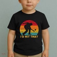 Funny Bocce Ball Retro ID Hit That Toddler T-Shirt thumb 2