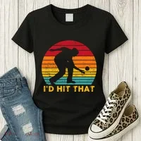 Funny Bocce Ball Retro ID Hit That Women's T-Shirt thumb 3