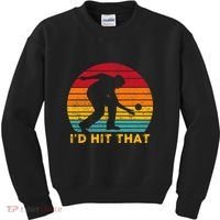 Funny Bocce Ball Retro ID Hit That Kids Sweatshirt thumb 0