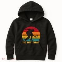 Funny Bocce Ball Retro ID Hit That Kids Hoodie thumb 0