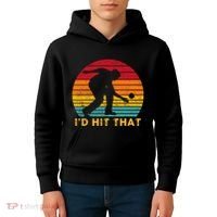 Funny Bocce Ball Retro ID Hit That Kids Hoodie thumb 4