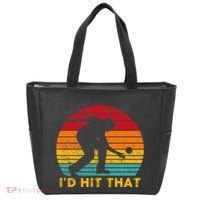 Funny Bocce Ball Retro ID Hit That Tote Bag thumb 0