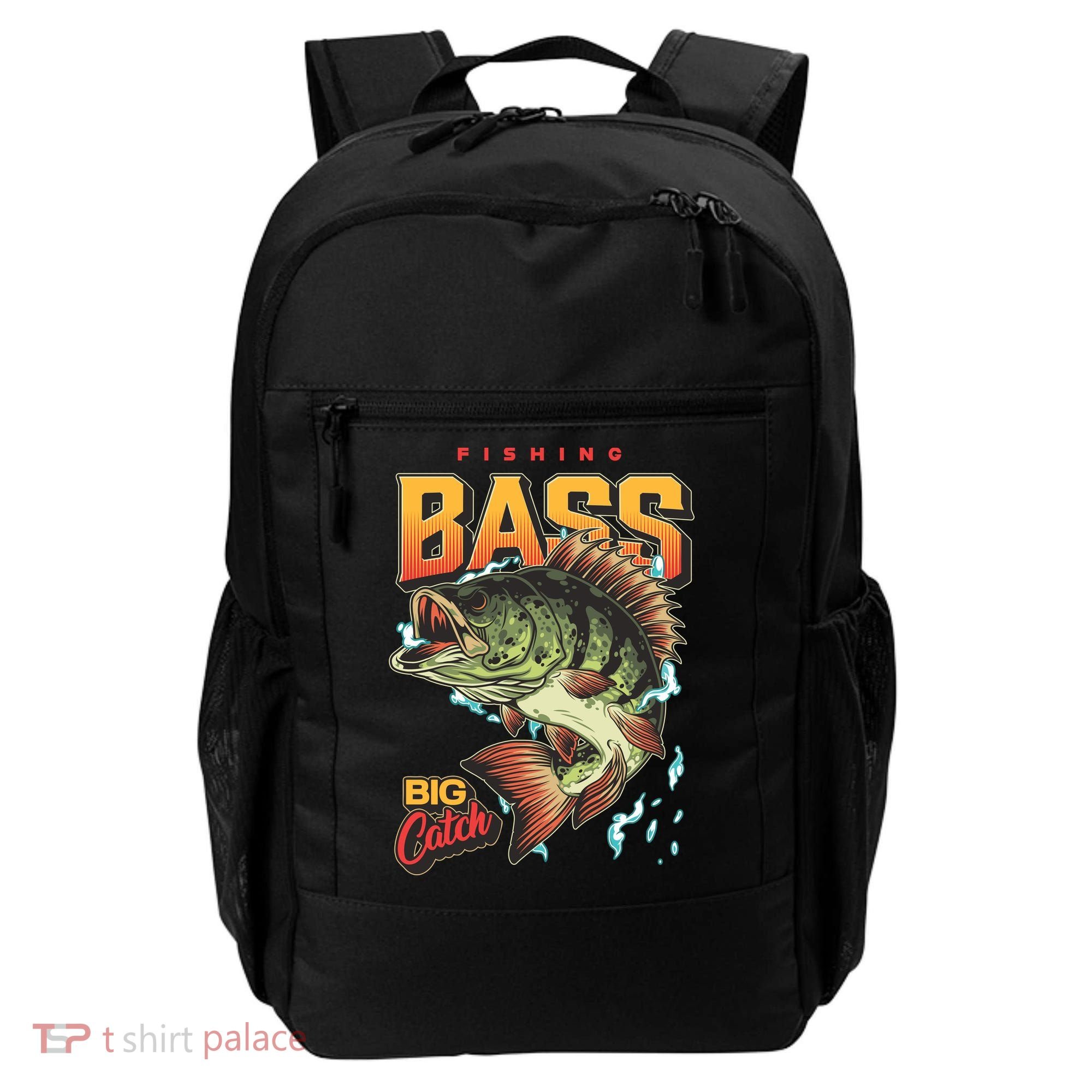 Fishing Bass Bitch Catch Backpack