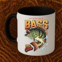 Fishing Bass Bitch Catch Coffee Mug thumb 2