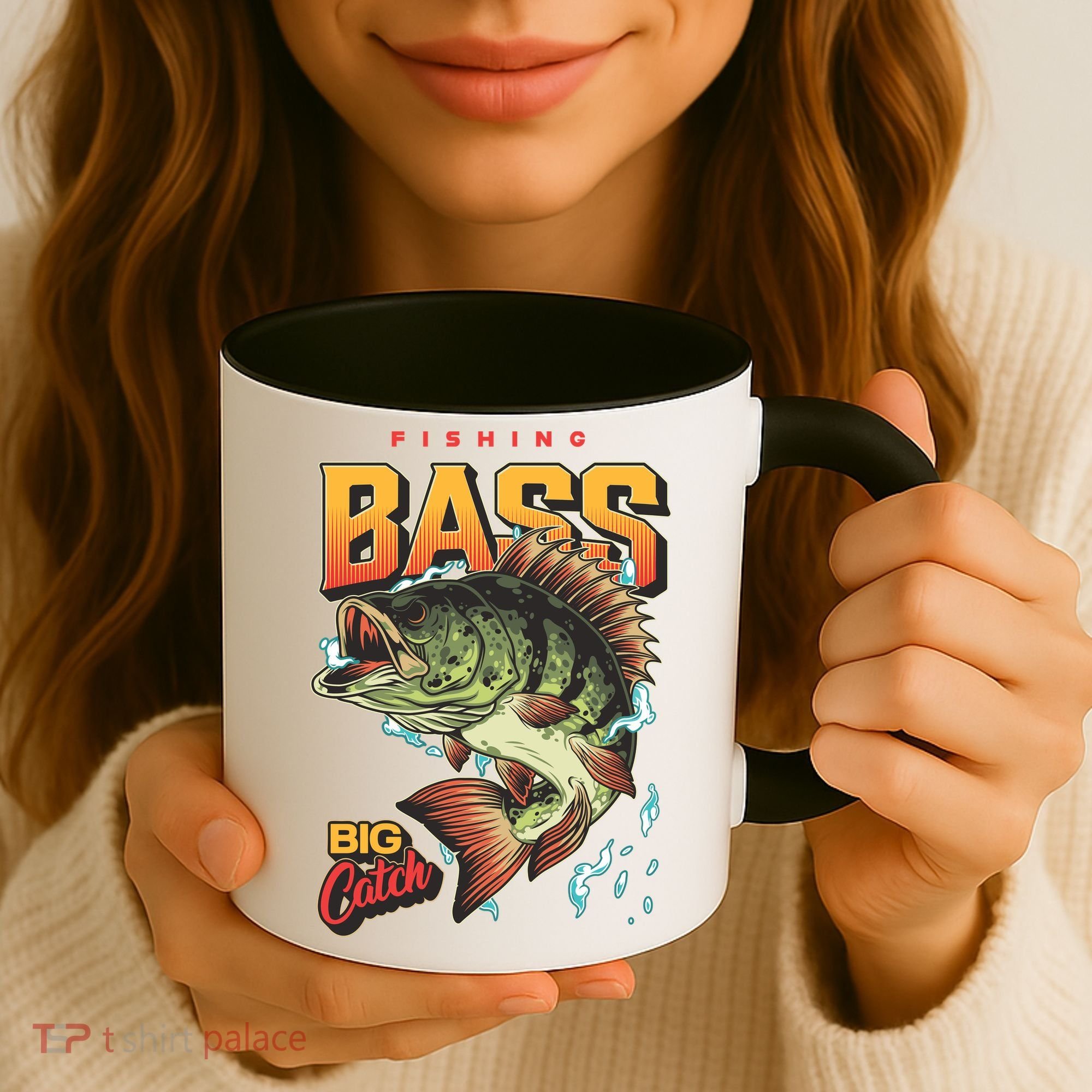 Fishing Bass Bitch Catch Coffee Mug