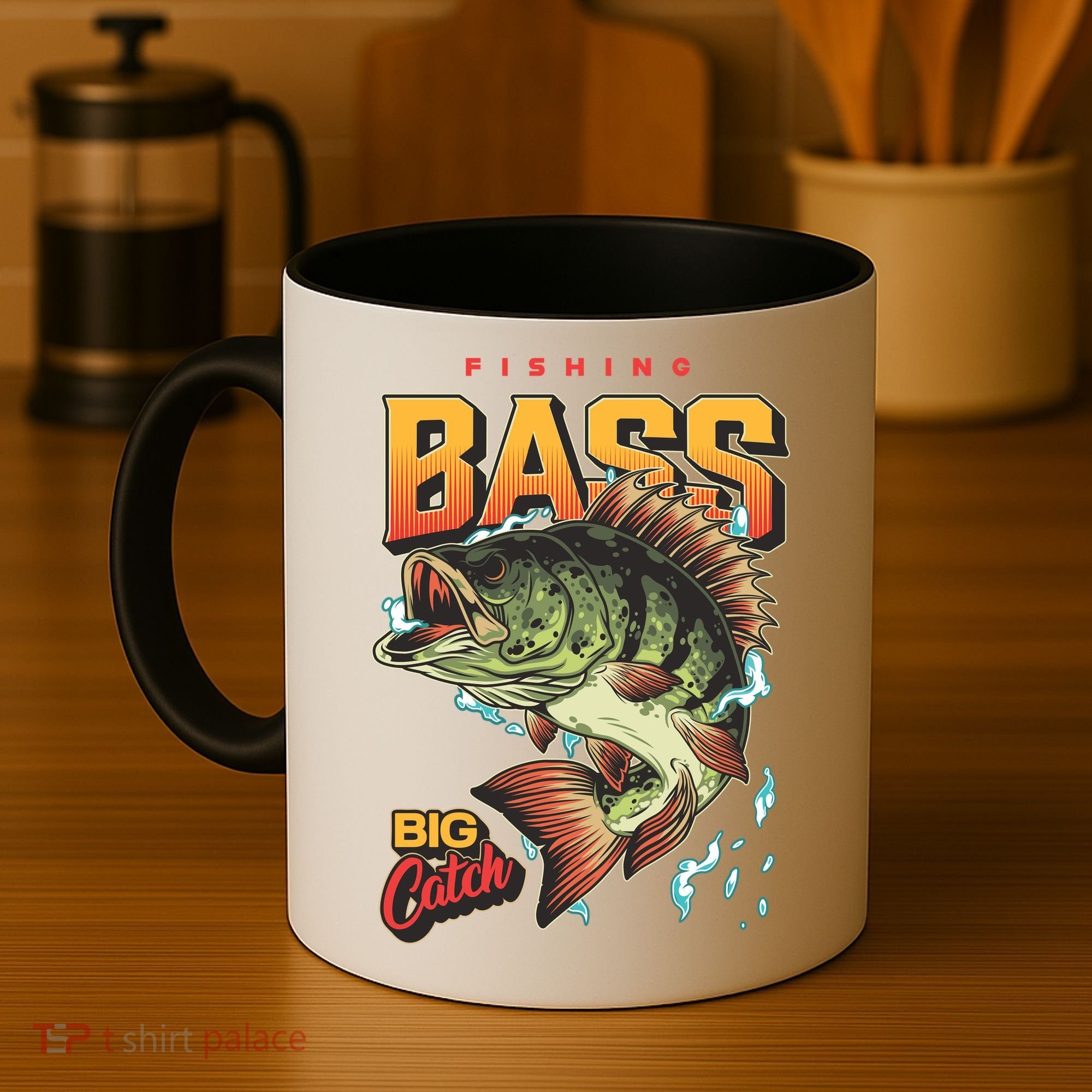 Fishing Bass Bitch Catch Coffee Mug