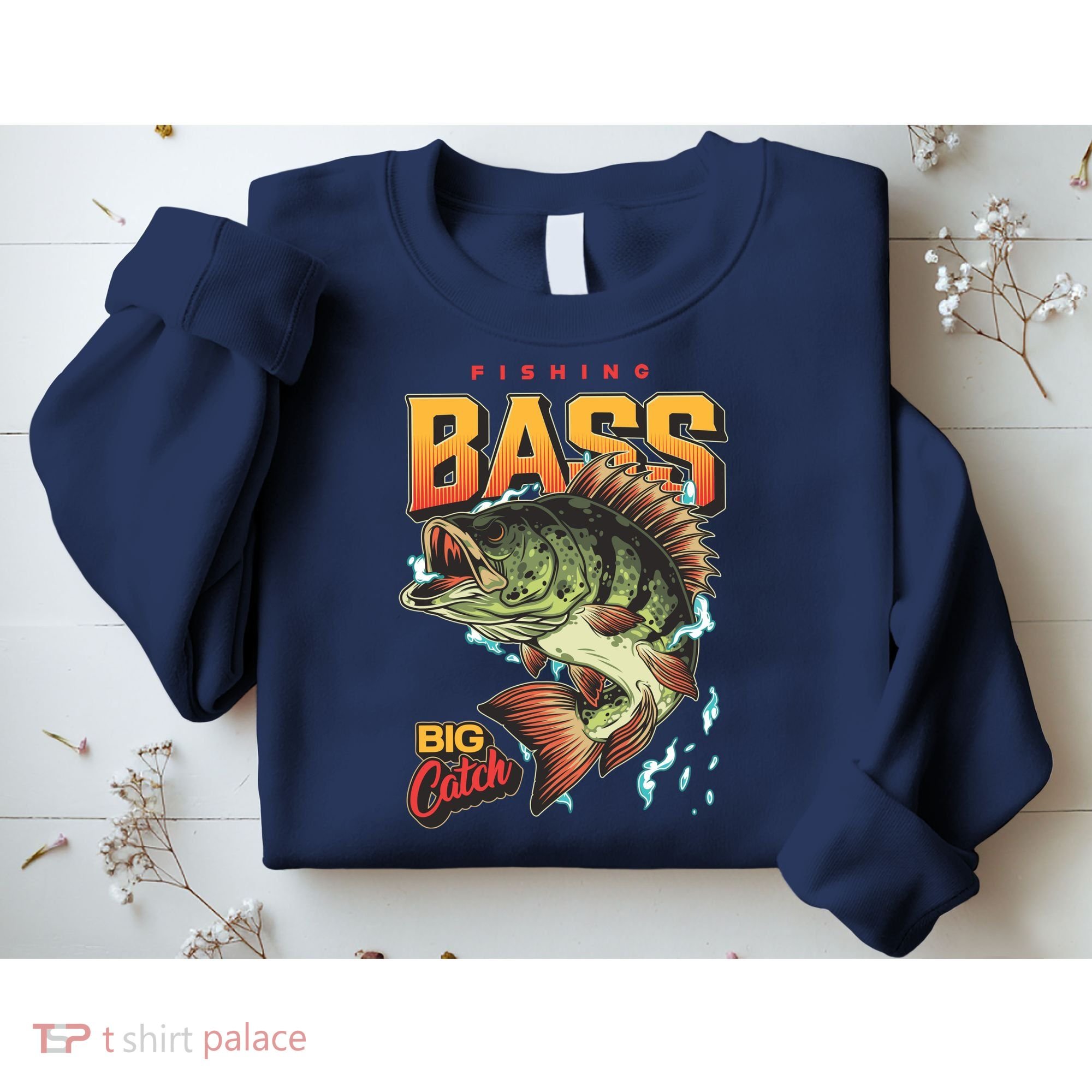Fishing Bass Bitch Catch Sweatshirt
