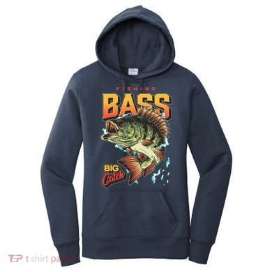Fishing Bass Bitch Catch Women's Hoodie