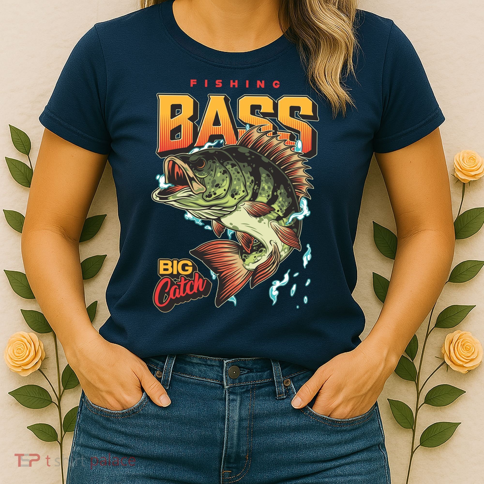 Fishing Bass Bitch Catch Women's T-Shirt