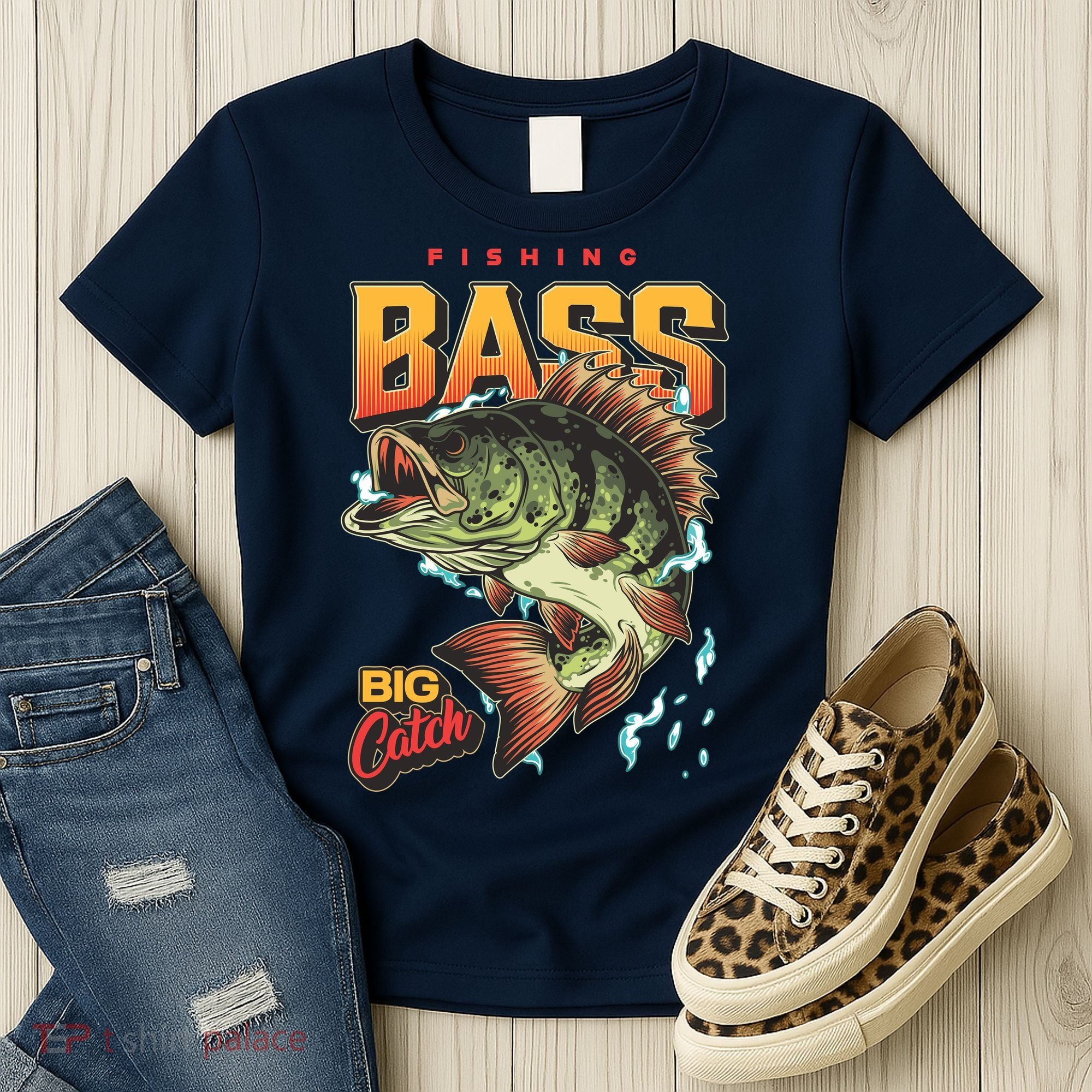 Fishing Bass Bitch Catch Women's T-Shirt