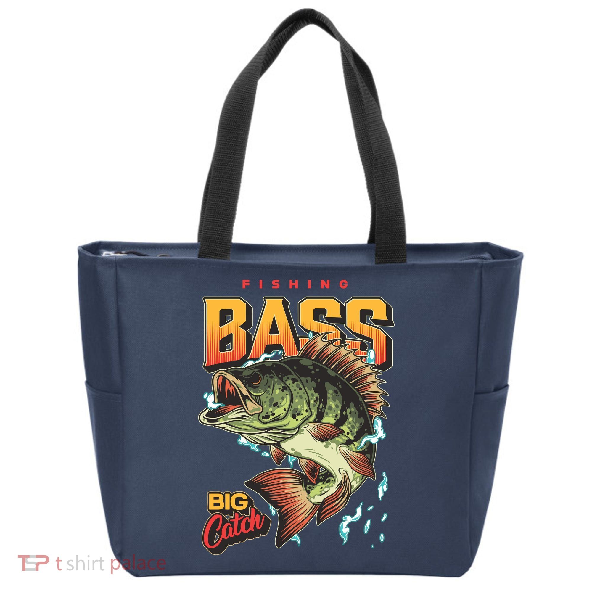 Fishing Bass Bitch Catch Tote Bag