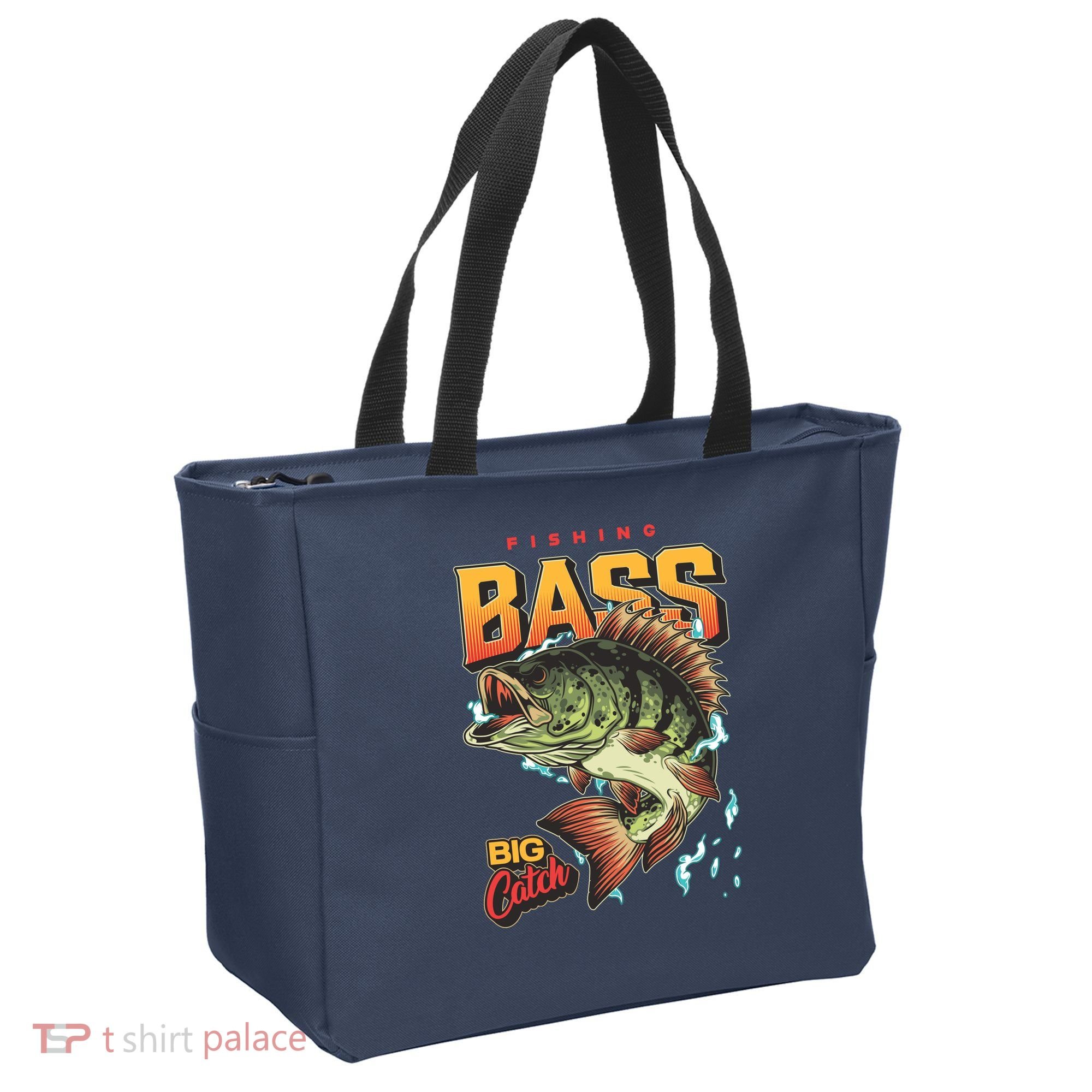 Fishing Bass Bitch Catch Tote Bag