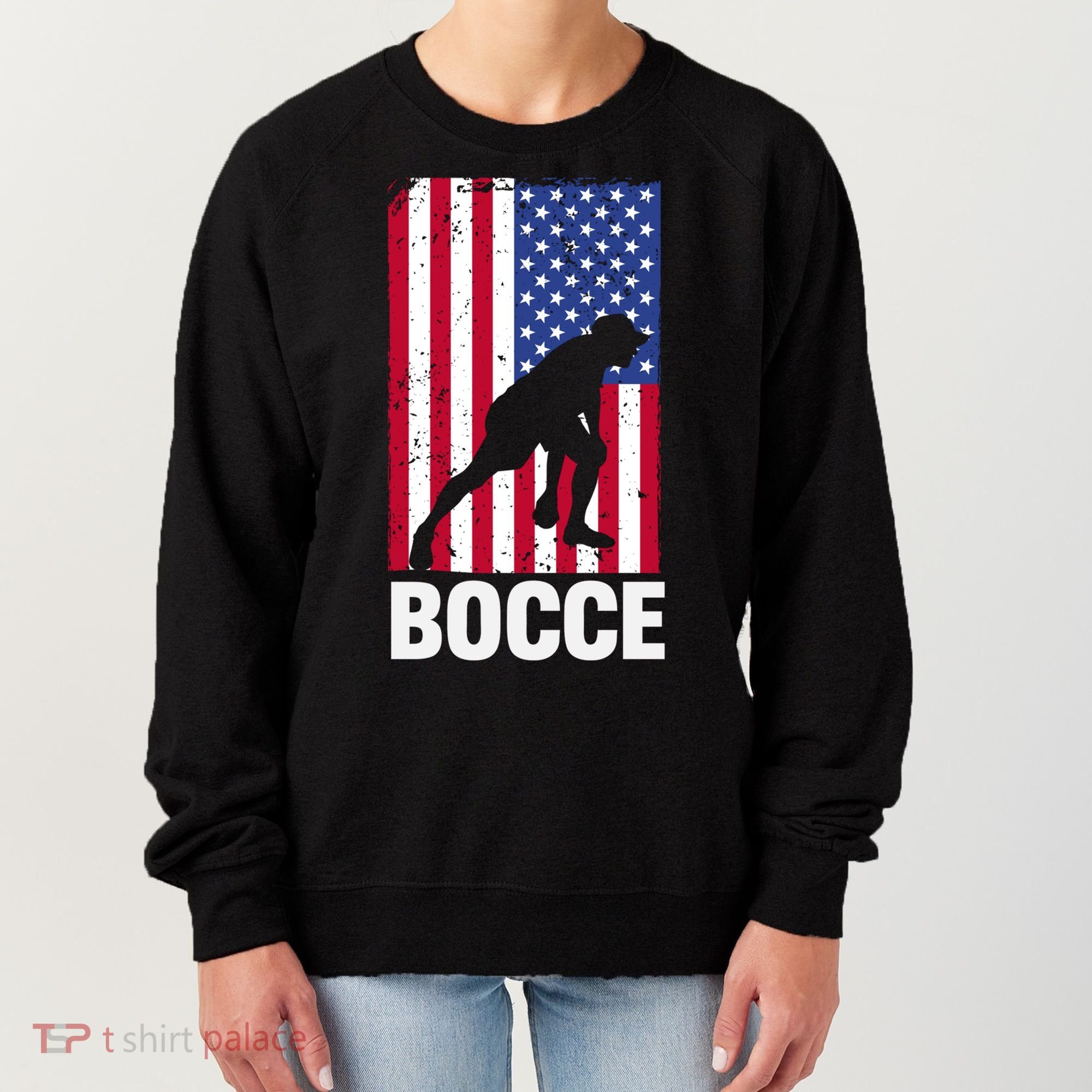 Funny Bocce Ball Gift Women's Sweatshirt