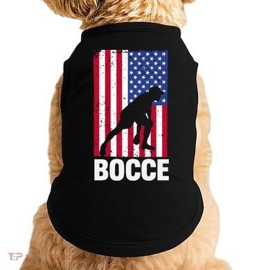 Funny Bocce Ball Gift Doggie Tank