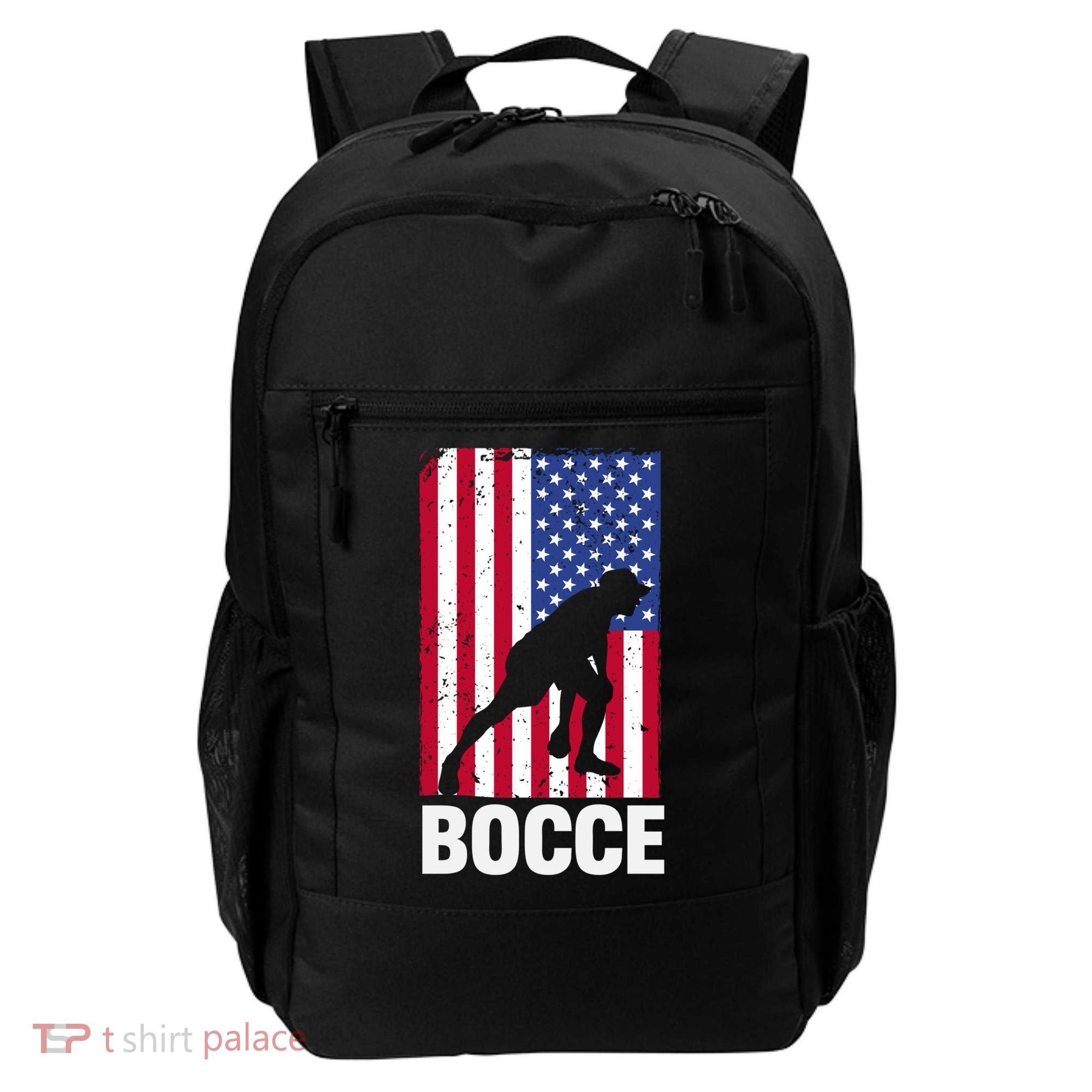 Funny Bocce Ball Gift Backpack