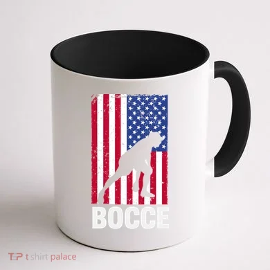 Funny Bocce Ball Gift Coffee Mug back